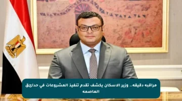 مراقبة دقيقة.. وزير الإسكان يكشف تقدم تنفيذ المشروعات في حدائق العاصمة